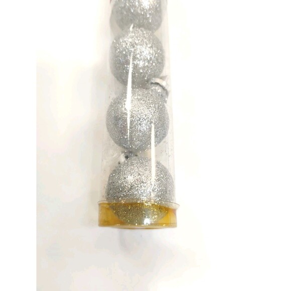 Silver Ornaments 16 Baubles - Picture 7 of 8